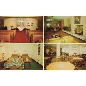 Postcard Benedictine Manor, Hot Springs, Arkansas Chrome Unposted 1939-1970s